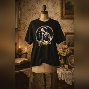 Jimi Hendrix Graphic T-Shirt | Black | Size Large | Classic Rock Tee